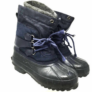 Steel Shank Men's Boots Sz Us 8 Black Duck Snow